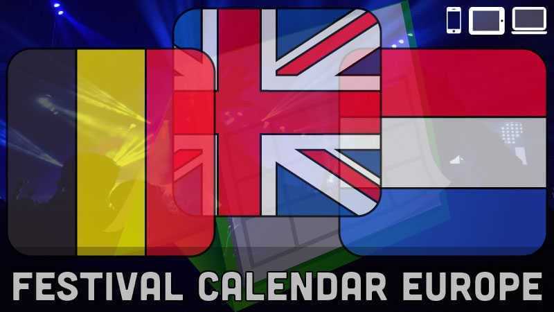 Festival Calendar Overview via www.checklistchannel.com